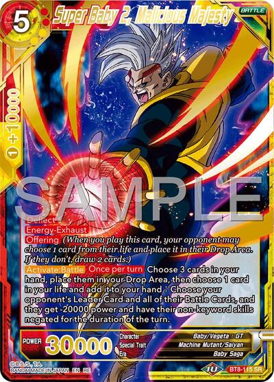 Super Baby 2, Malicious Majesty BT8-115