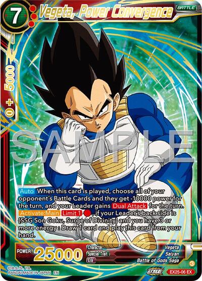 Vegeta, Power Convergence EX25-06