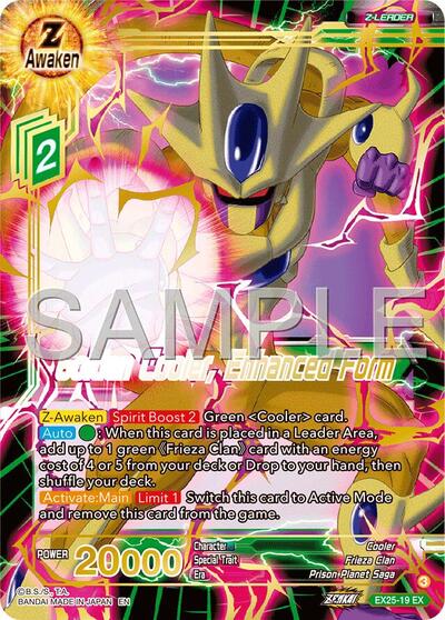 Golden Cooler, Enhanced Form EX25-19