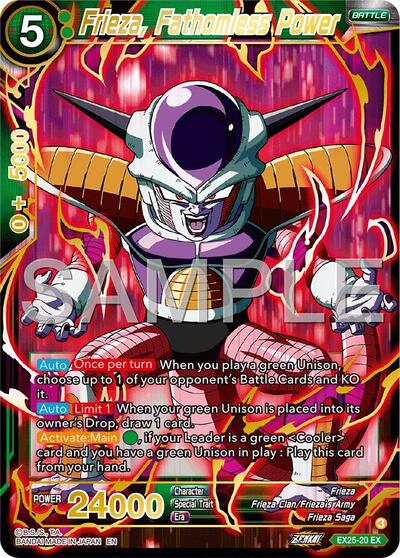 Frieza, Fathomless Power EX25-20