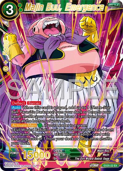 Majin Buu, Emergence EX25-22