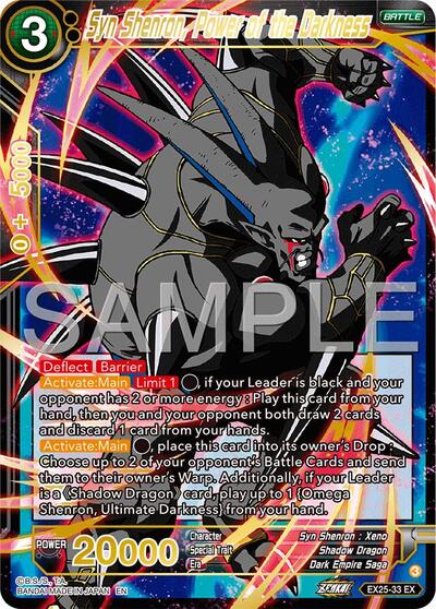 Syn Shenron, Power of the Darkness EX25-33