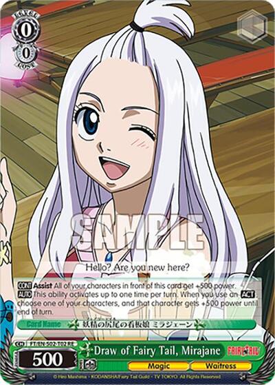 Draw of Fairy Tail, Mirajane FT/EN-S02-T02 TD RE