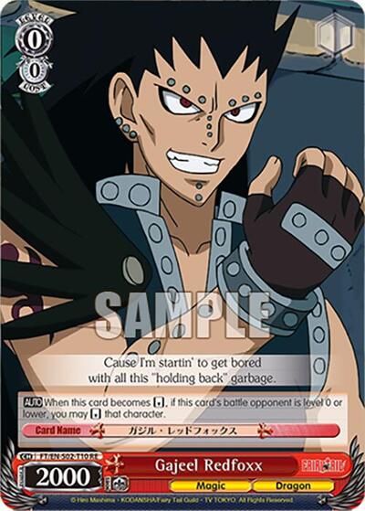Gajeel Redfoxx FT/EN-S02-T10 TD RE