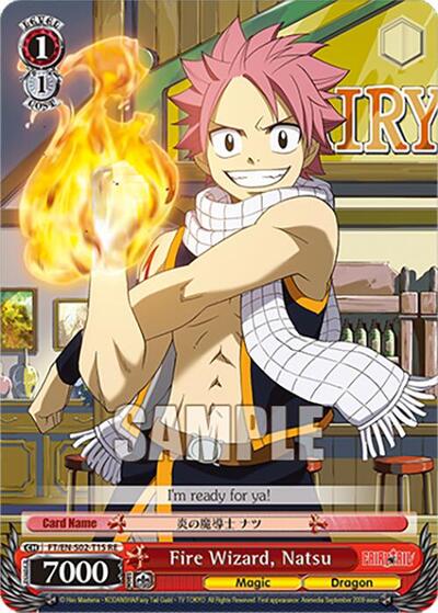 Fire Wizard, Natsu FT/EN-S02-T15 TD RE
