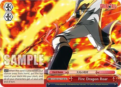 Fire Dragon Roar FT/EN-S02-T19R RRR R