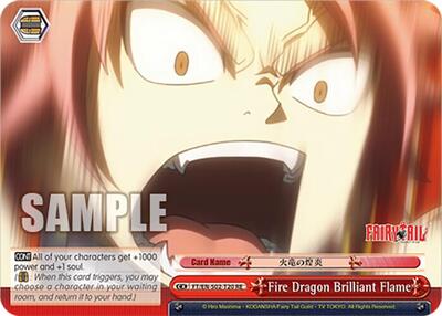 Fire Dragon Brilliant Flame FT/EN-S02-T20 TD RE