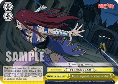 And more importantly, live with an open heart FT/EN-S02-025 CR RE