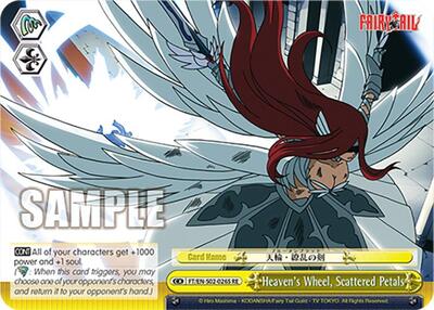 Heaven's Wheel, Scattered Petals FT/EN-S02-026S SR RE