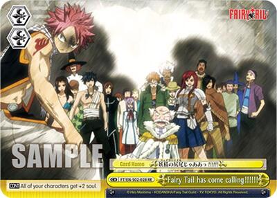 Fairy Tail has come calling!!!!!! FT/EN-S02-028 CC RE