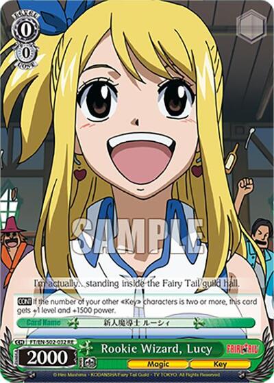 Rookie Wizard, Lucy FT/EN-S02-032 R RE
