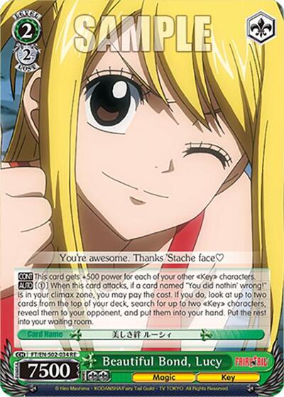 Beautiful Bond, Lucy FT/EN-S02-034 R RE