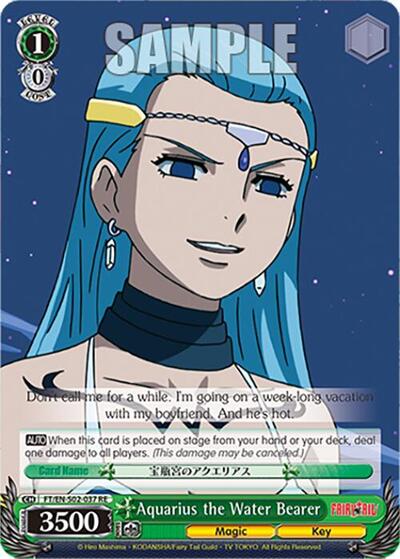 Aquarius the Water Bearer FT/EN-S02-037 U RE