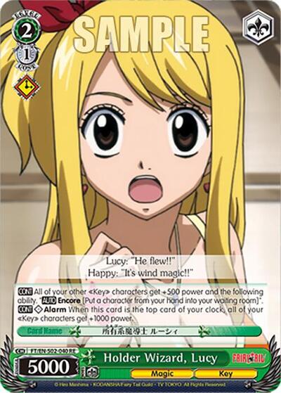 Holder Wizard, Lucy FT/EN-S02-040 U RE