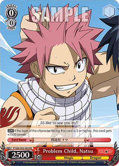 Problem Child, Natsu FT/EN-S02-062 C RE
