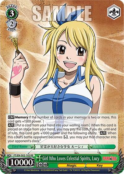 Girl Who Loves Celestial Spirits, Lucy FT/EN-S02-102 R RE
