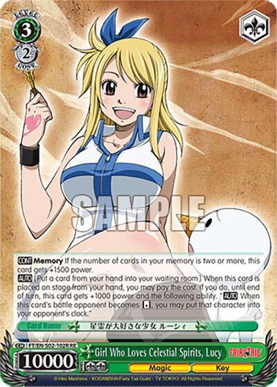 Girl Who Loves Celestial Spirits, Lucy FT/EN-S02-102R RRR R