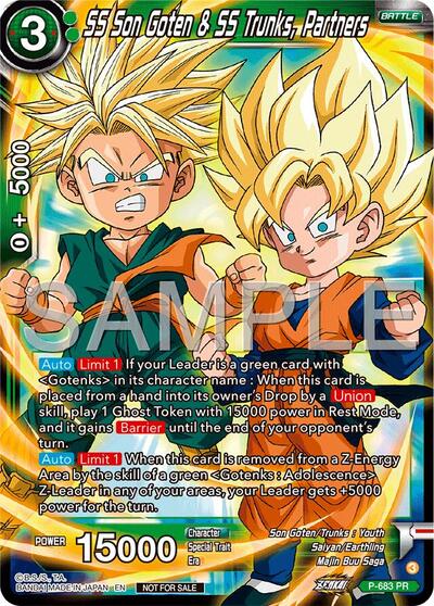 SS Son Goten & SS Trunks, Partners