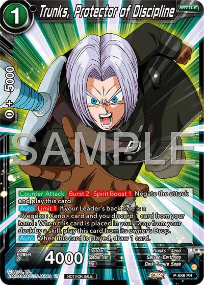 Trunks, Protector of Discipline