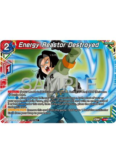 Energy Reactor Destroyed