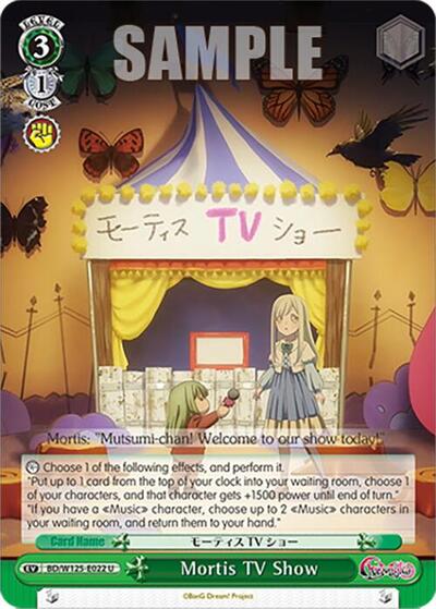 Mortis TV Show BD/W125-E022 U