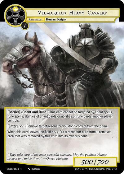 Velmardian Heavy Cavalry 