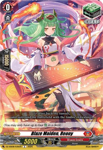 Blaze Maiden, Reony [D Format] DZ-SS08/035EN