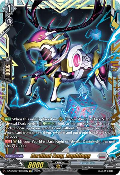 Cardinal Fang, Raphilogg [D-Format] DZ-SS08/FFR08EN