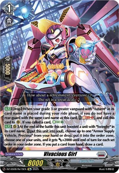 Vivacious Girl [D-Format] DZ-SS08/Re15EN