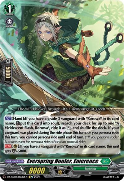 Everspring Hunter, Emerence [D-Format] DZ-SS08/Re32EN