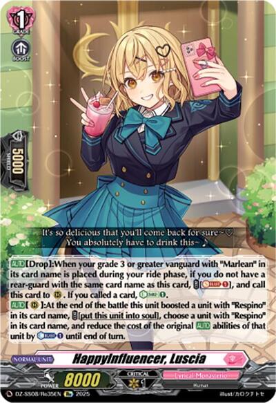 Happyinfluencer, Luscia [D-Format] DZ-SS08/Re35EN