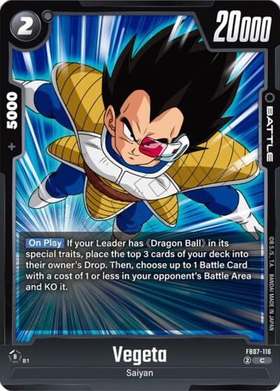 Vegeta (FB07-116) [Fusion World] 