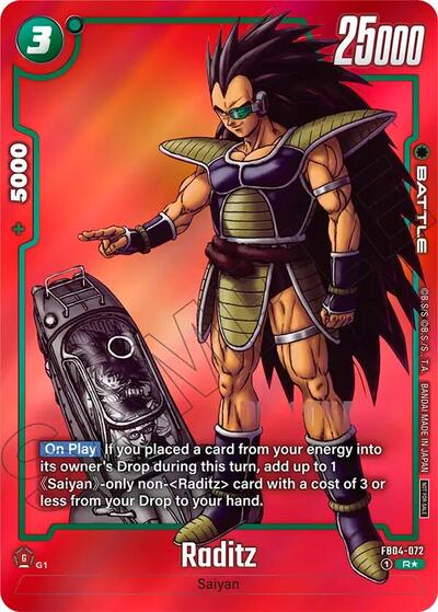 Raditz (FB04-072) [Fusion World] FB04-072