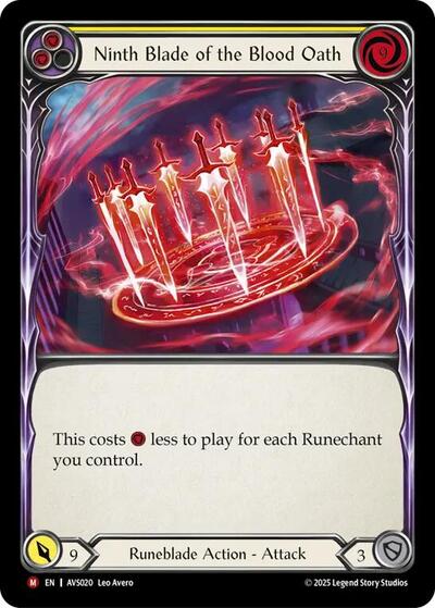 Ninth Blade of the Blood Oath