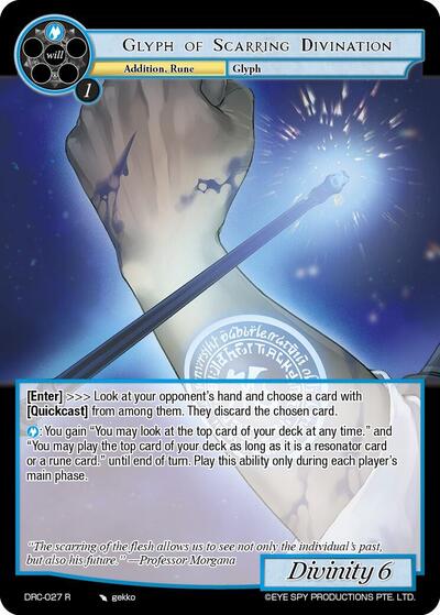 Glyph of Scarring Divination 