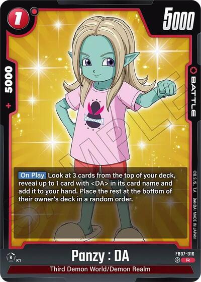 Panzy : DA (FB05-014) [Fusion World] 