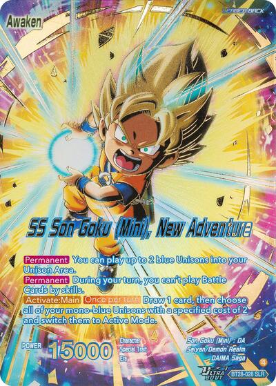 Son Goku (Mini) // SS Son Goku (Mini), New Adventure BT28-028