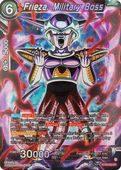 Frieza, Military Boss BT28-020