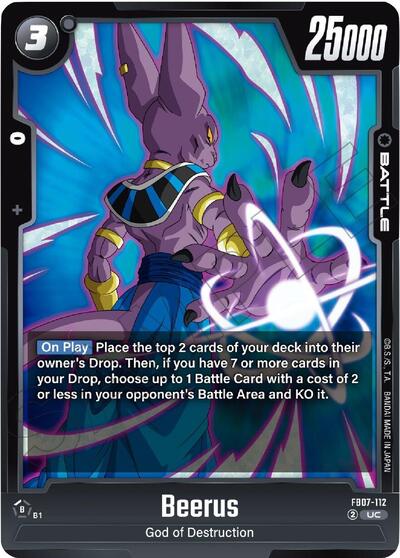 Beerus (FB02-055) [Fusion World] 