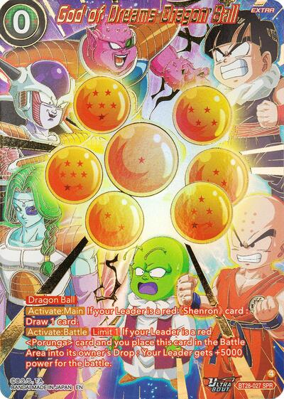 God of Dreams Dragon Ball BT28-027