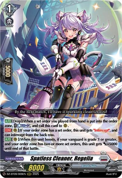Spatless Cleaner, Regelia [D-Format] DZ-BT09/009EN