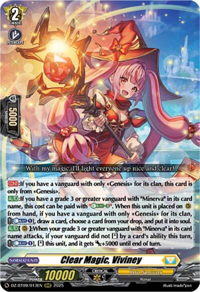 Clear Magic, Viviney [D-Format] DZ-BT09/013EN