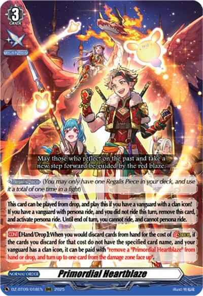 Primordial Heartblaze [D-Format] DZ-BT09/018EN