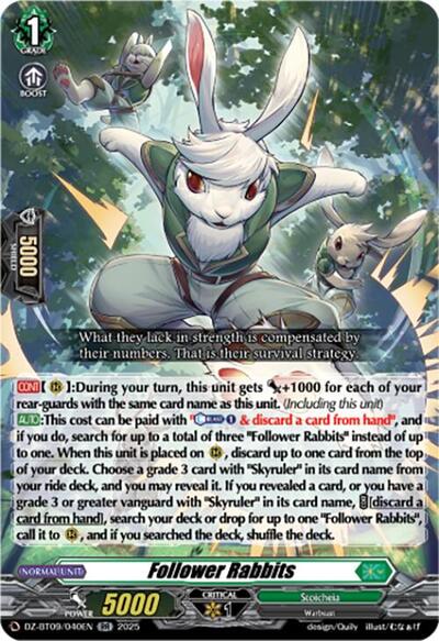 Follower Rabbits [D-Format] DZ-BT09/040EN