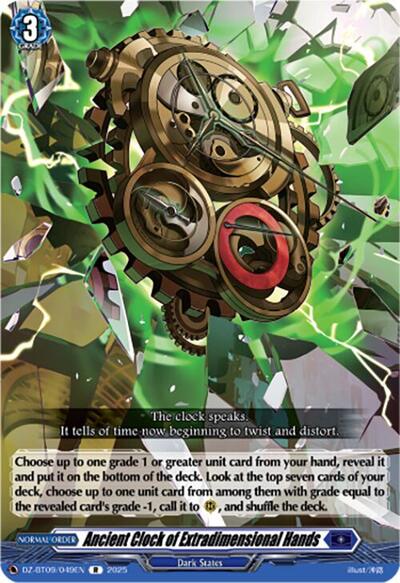 Ancient Clock of Extradimensional Hands [D-Format] DZ-BT09/049EN