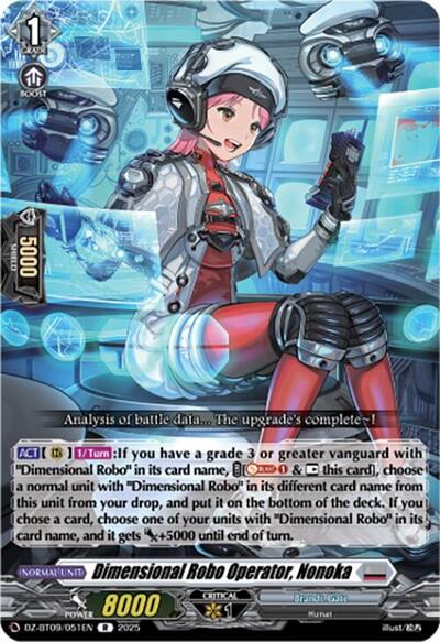 Dimensional Robo Operator, Nonoka [D-Format] DZ-BT09/051EN