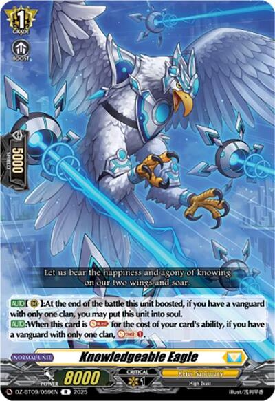 Knowledgeable Eagle [D-Format] DZ-BT09/059EN