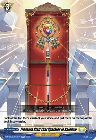 Treasure Staff That Sparkles in Rainbow [D-Format] DZ-BT09/060EN