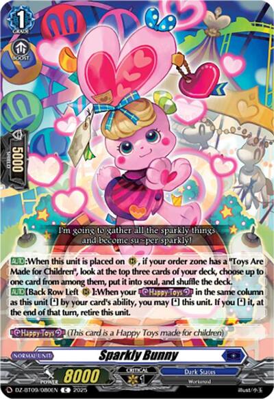 Sparkly Bunny [D-Format] DZ-BT09/080EN