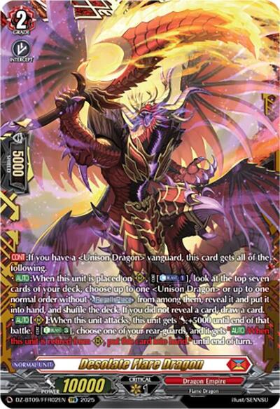 Desolate Flare Dragon [D-Format] DZ-BT09/FFR02EN